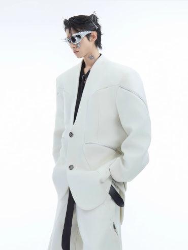 Deconstructed Zipper Suit Set