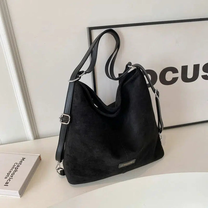 Adjustable Strap Bucket Bag