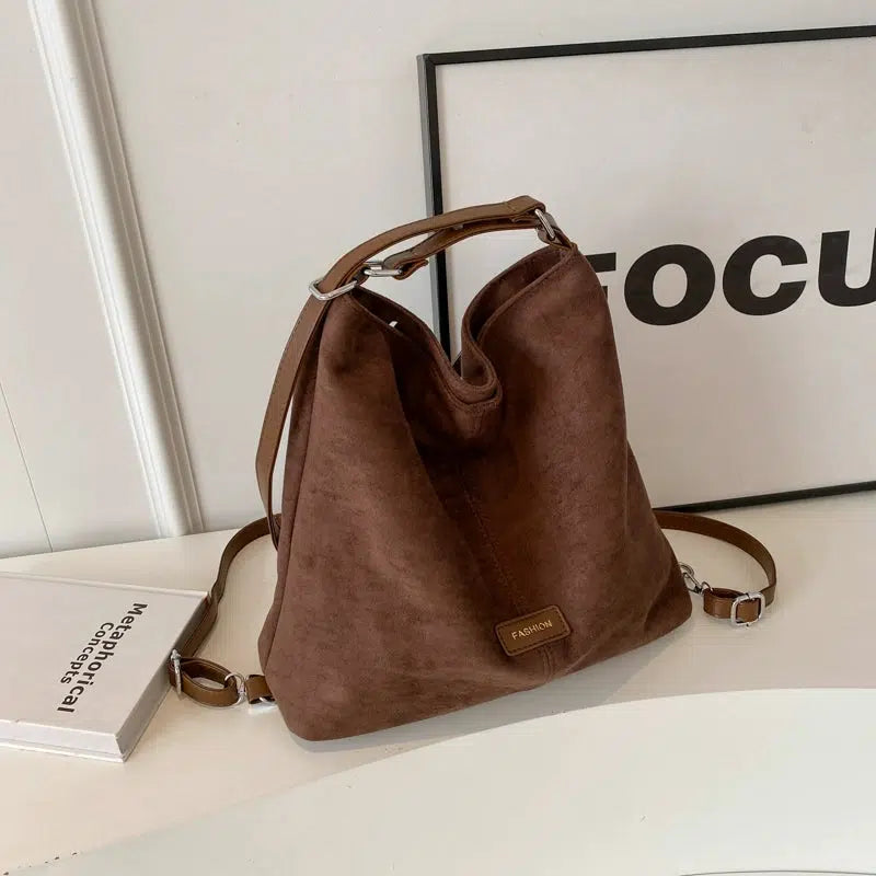 Adjustable Strap Bucket Bag