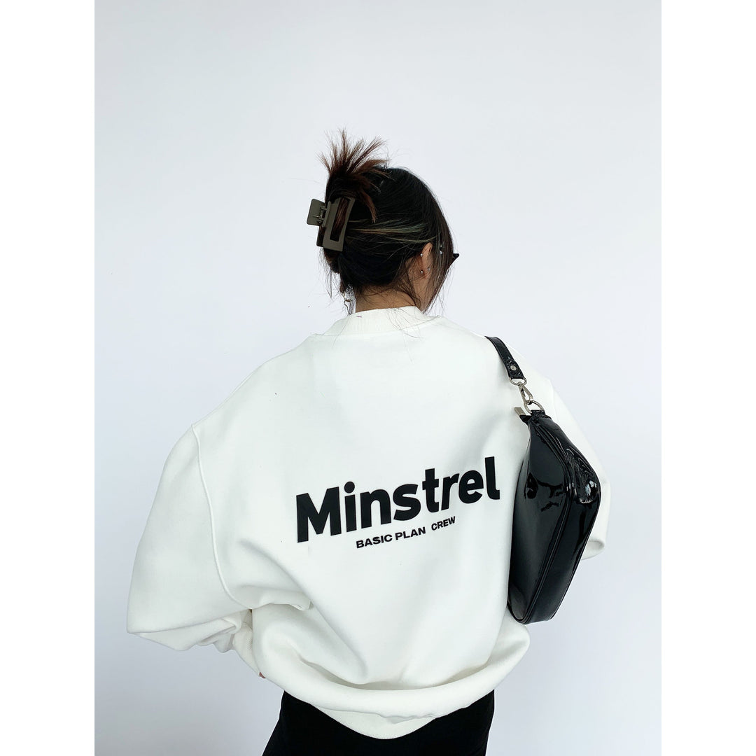 Back Print Oversized Sweatshirt