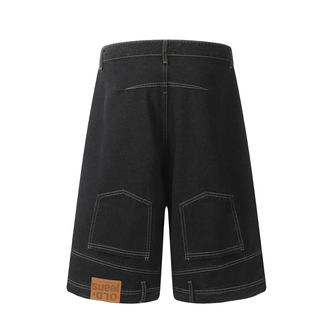 Backwards Fit Denim Shorts