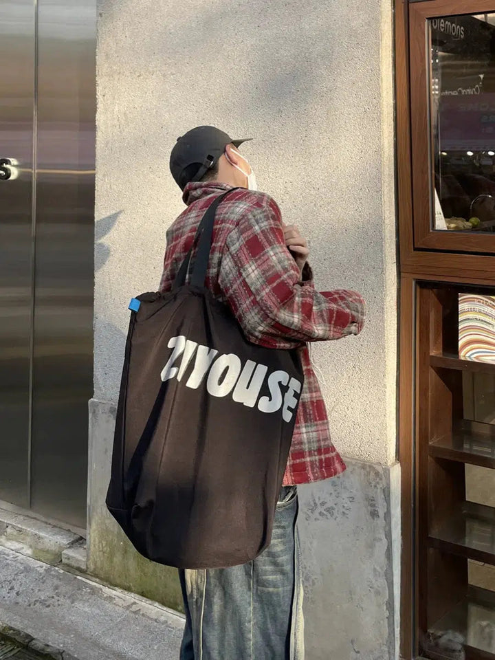 Casual Canvas Tote Bag
