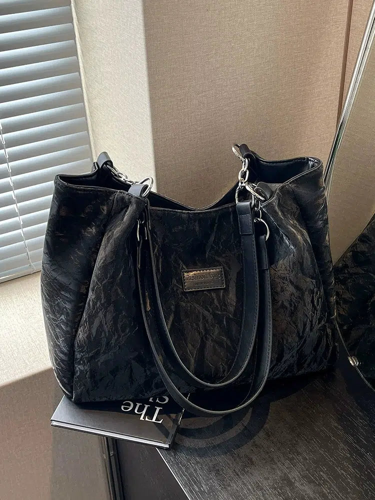 Casual Chain Strap Tote Bag