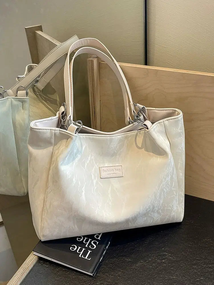 Casual Chain Strap Tote Bag