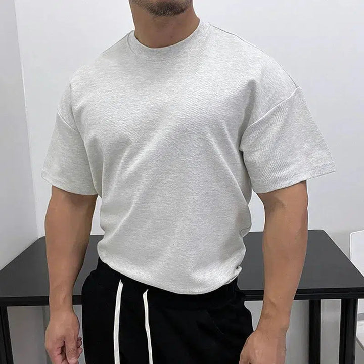 Casual Cotton Short-Sleeve T-shirt