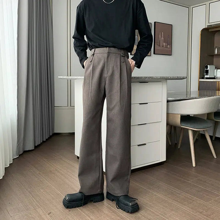 Casual Double-Breasted Suit