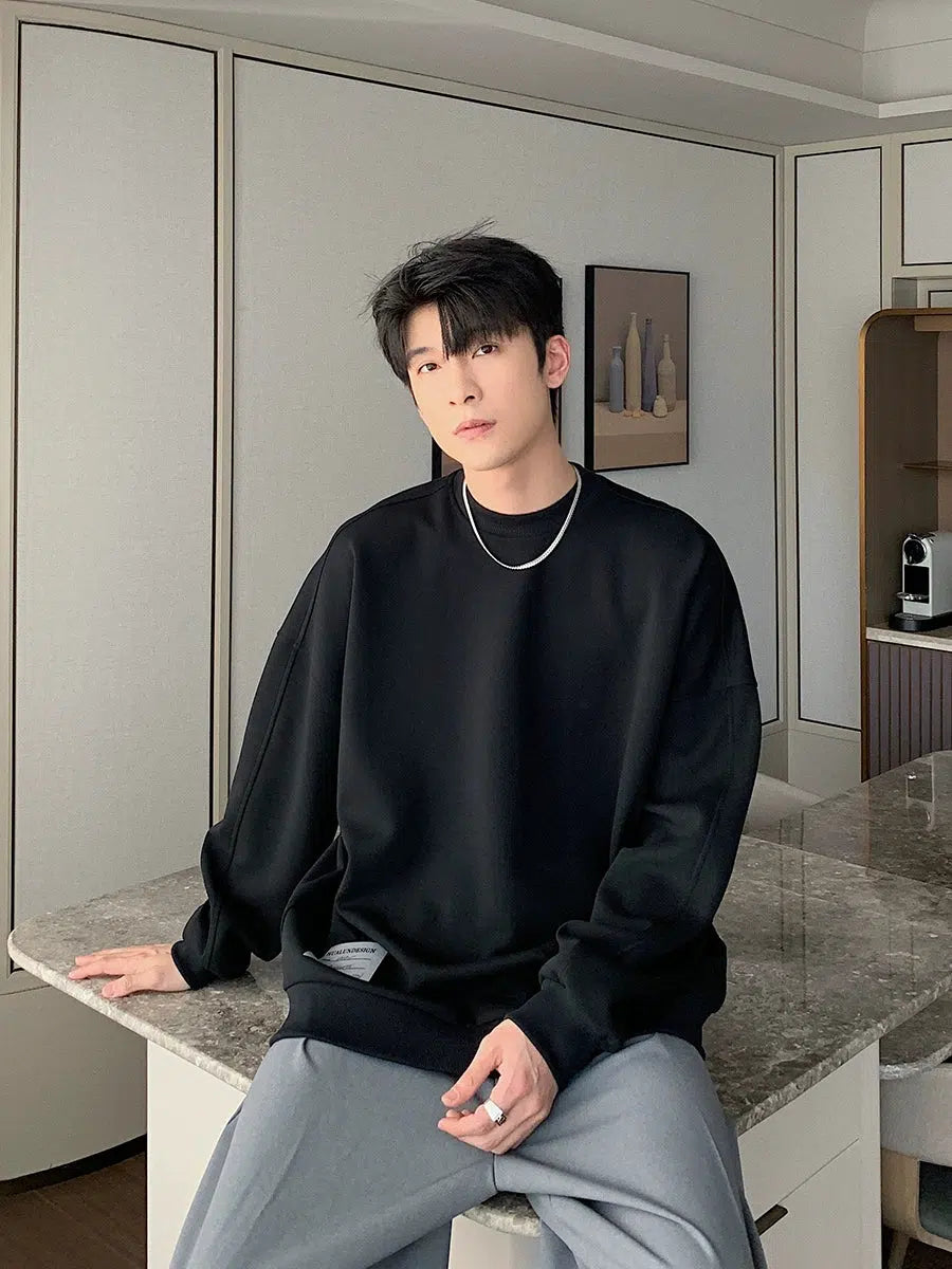 Casual Round Neck Sweatshirt