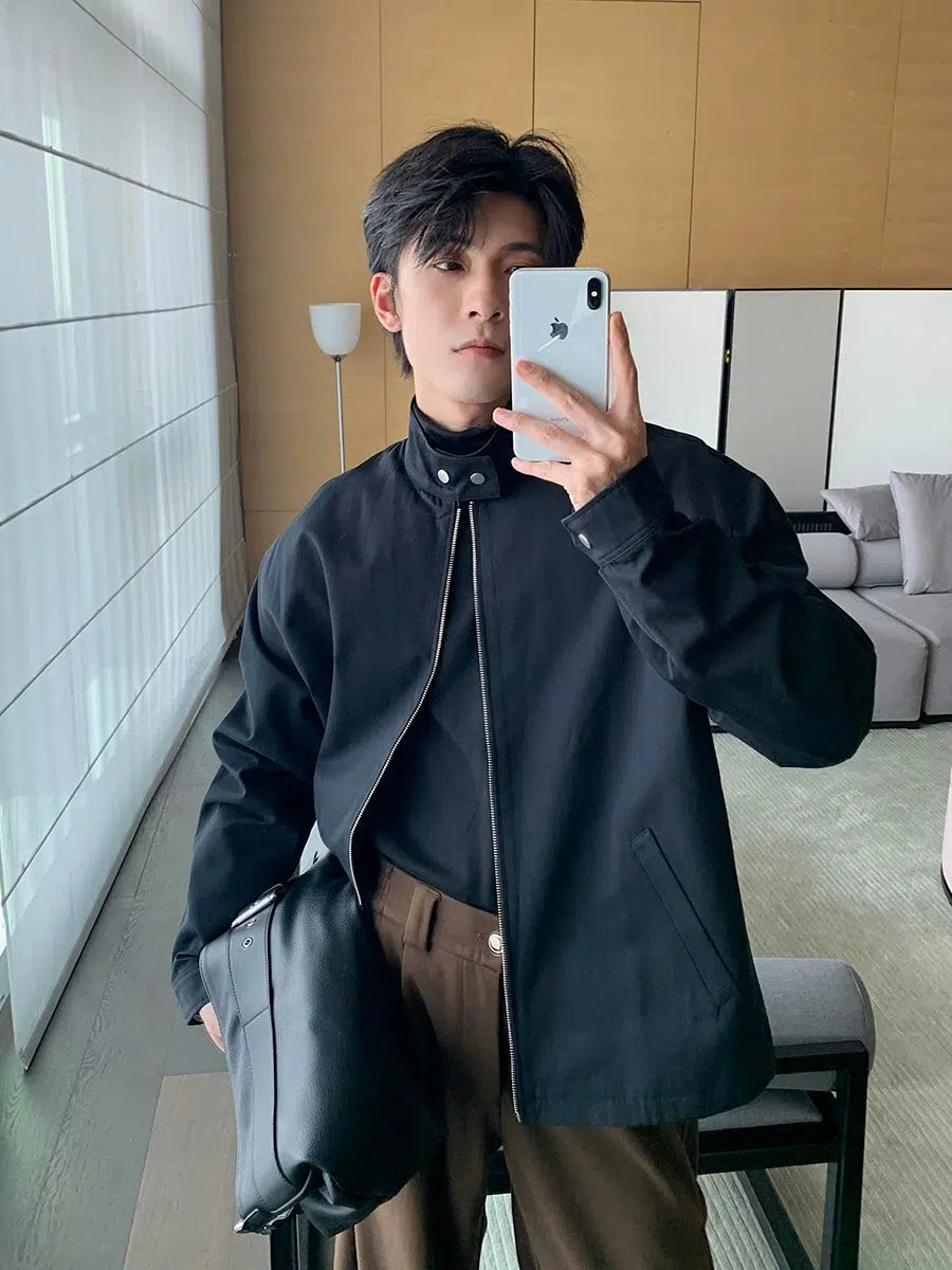 Casual Zip-Up Jacket