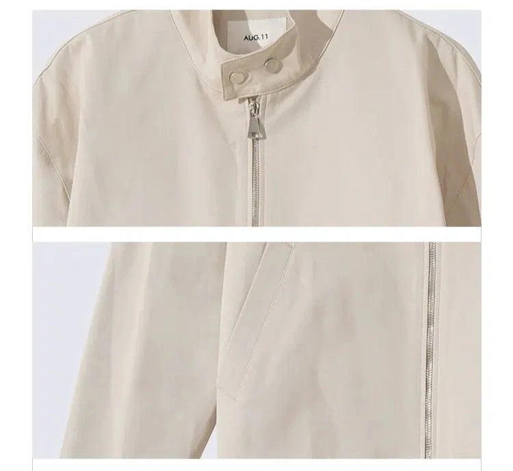 Casual Zip-Up Jacket