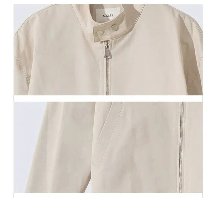 Casual Zip-Up Jacket