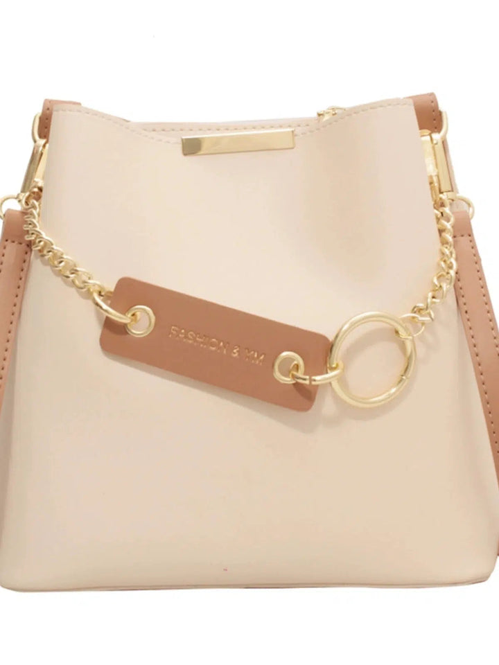 Chain Strap Inner Compartment Bucket Bag