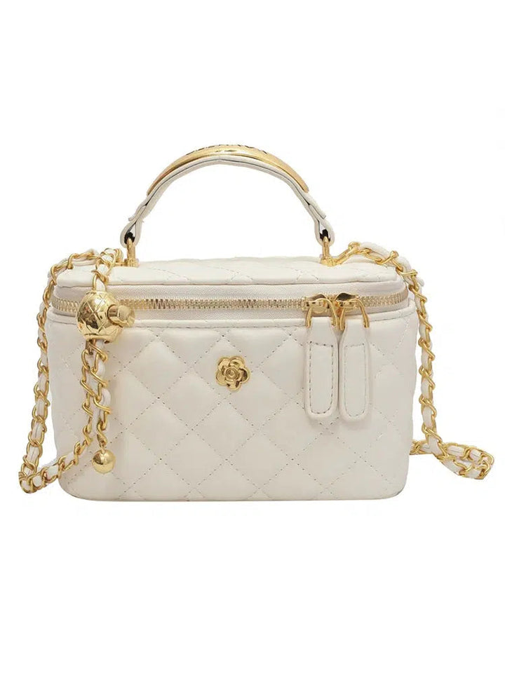 Chain Strap Quilted Handbag