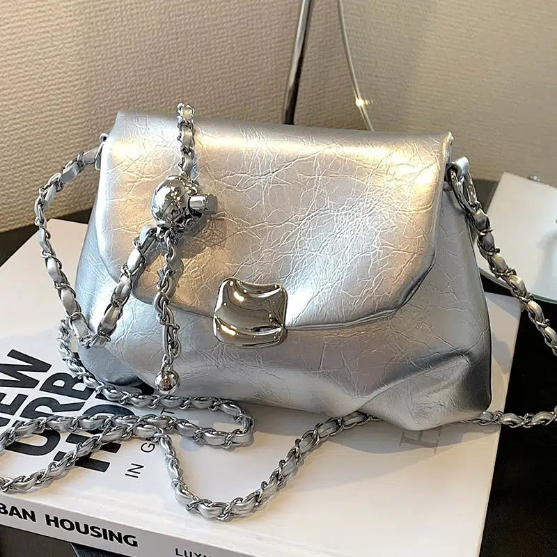 Chain Strap Small Square Bag