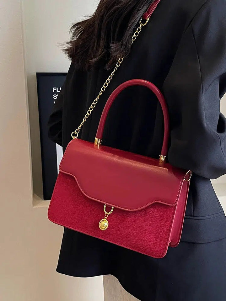 Chain Strap Small Square Handbag