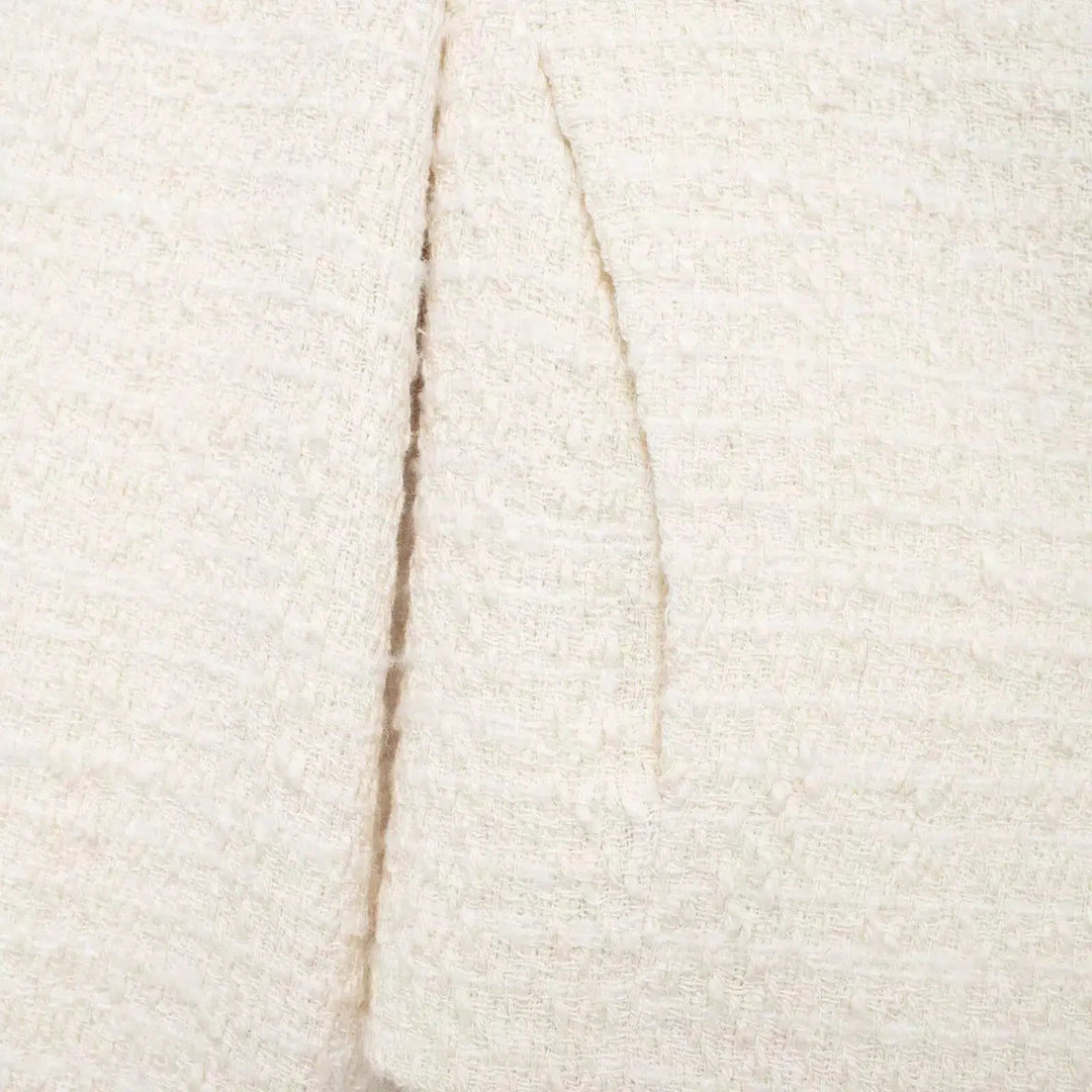 Classic Bow Ties Tweed Coat