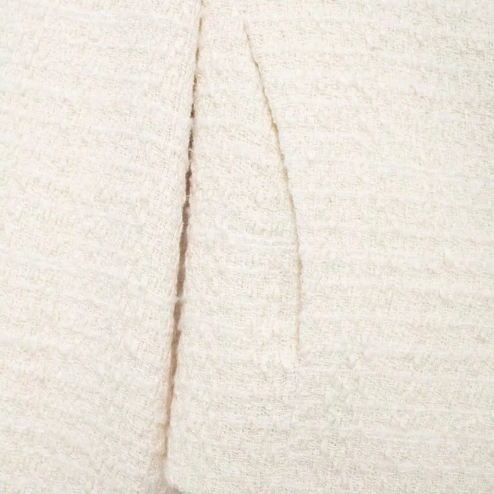 Classic Bow Ties Tweed Coat