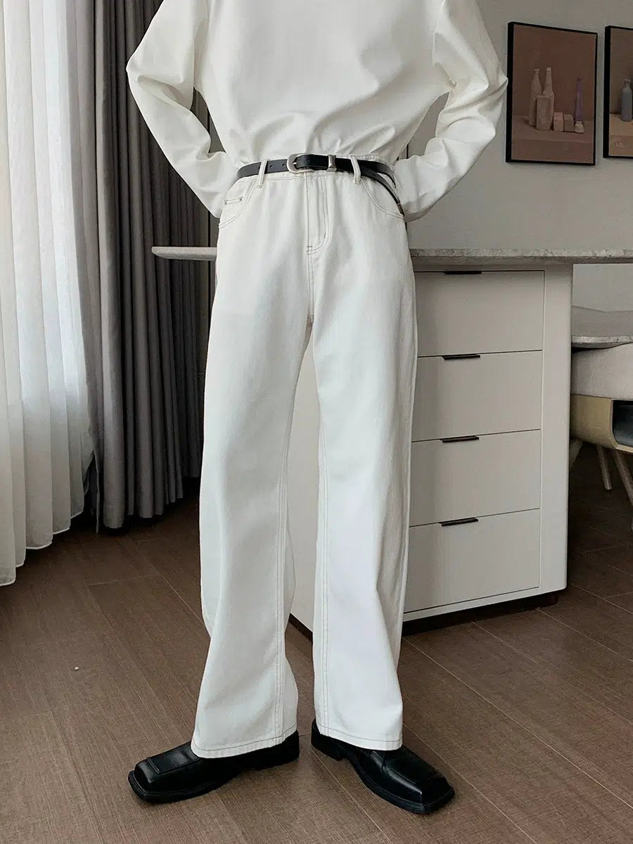 Classic Straight-Leg Jeans