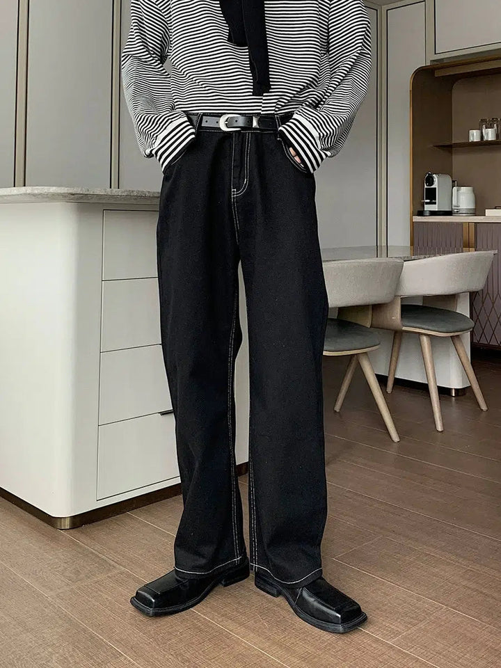 Classic Straight-Leg Jeans