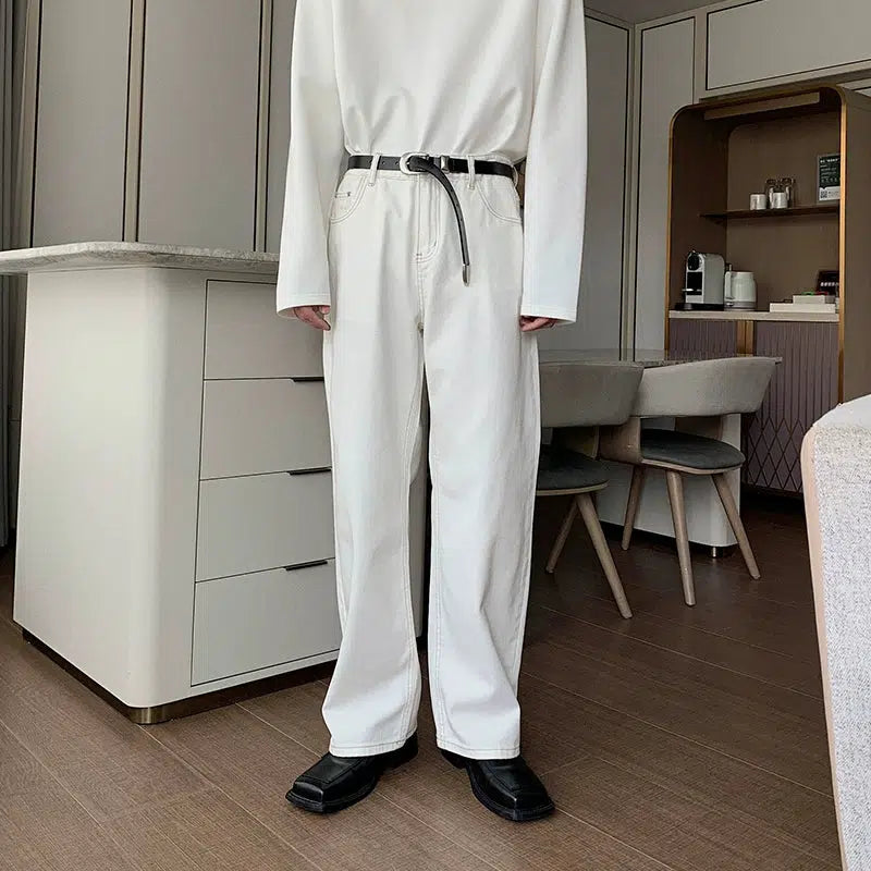 Classic Straight-Leg Jeans