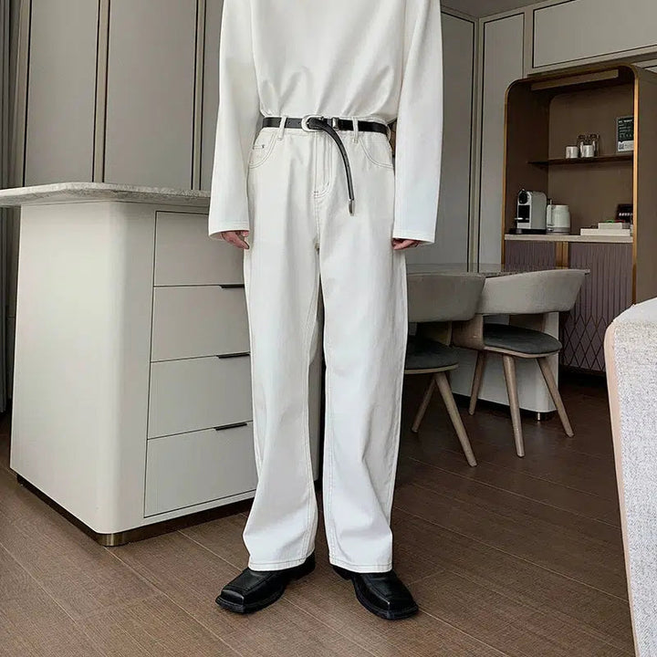 Classic Straight-Leg Jeans