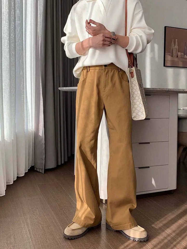 Cleanfit Wide-Leg Denim Pants