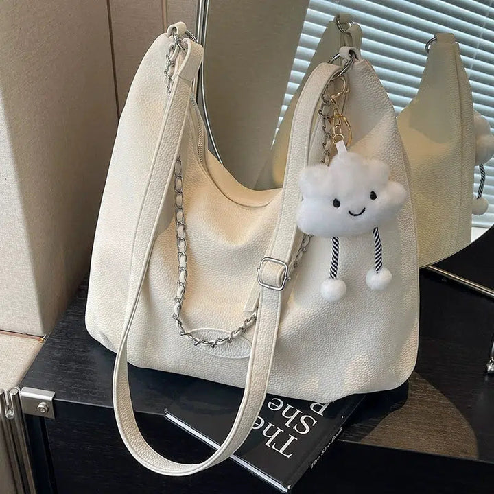 Cloud Charm Chain Strap Shoulder Bag