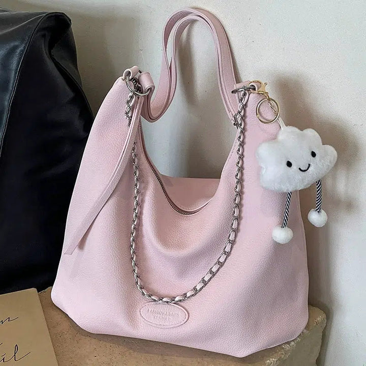 Cloud Charm Chain Strap Shoulder Bag