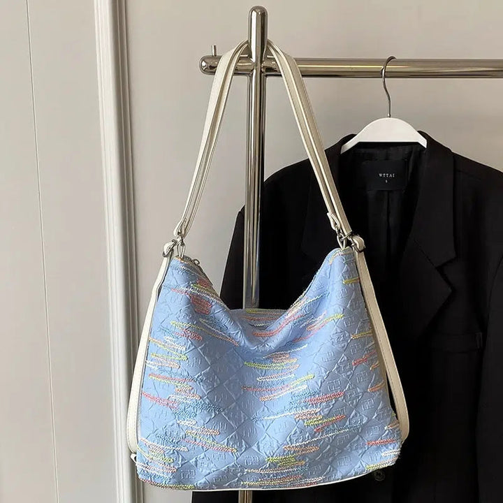 Cloud Charm Quilted Shoulder Bag