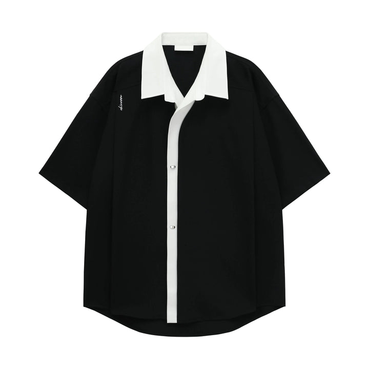 Color Block Short Sleeve Shirt