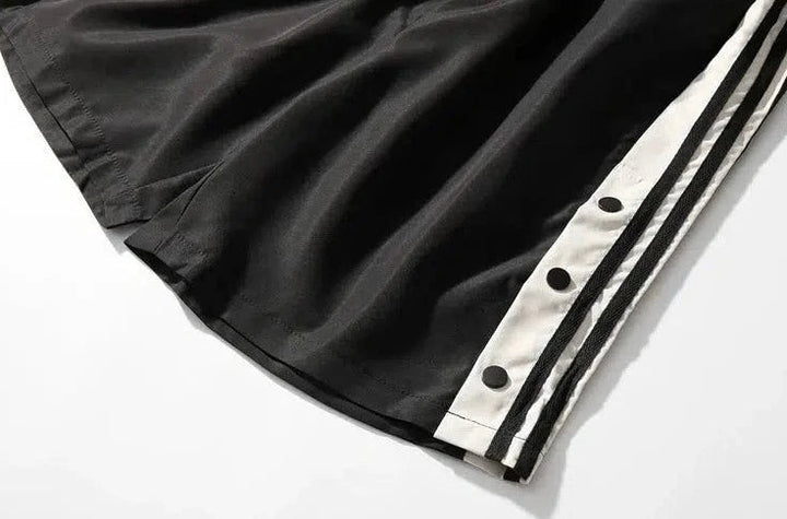 Color Block Track Shorts