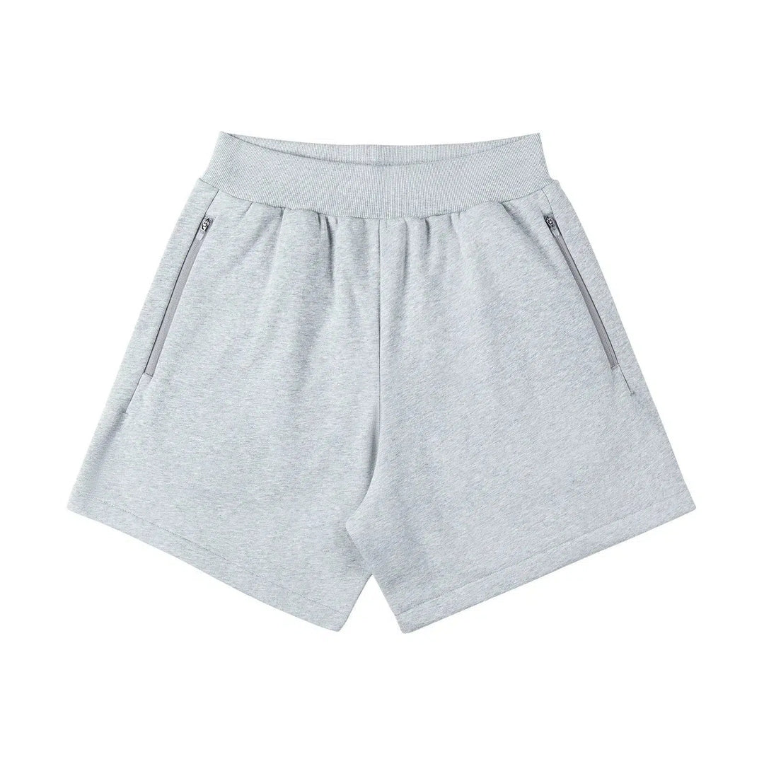 Comfort Stretch Zipper Pocket Shorts