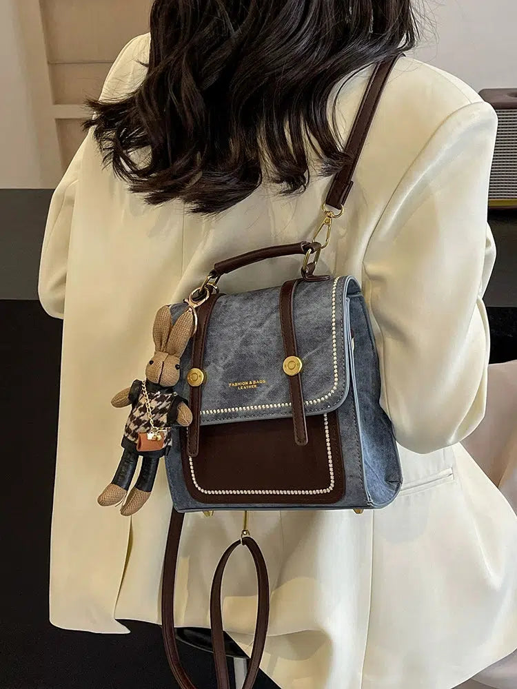 Decorative Keychain Mini Backpack
