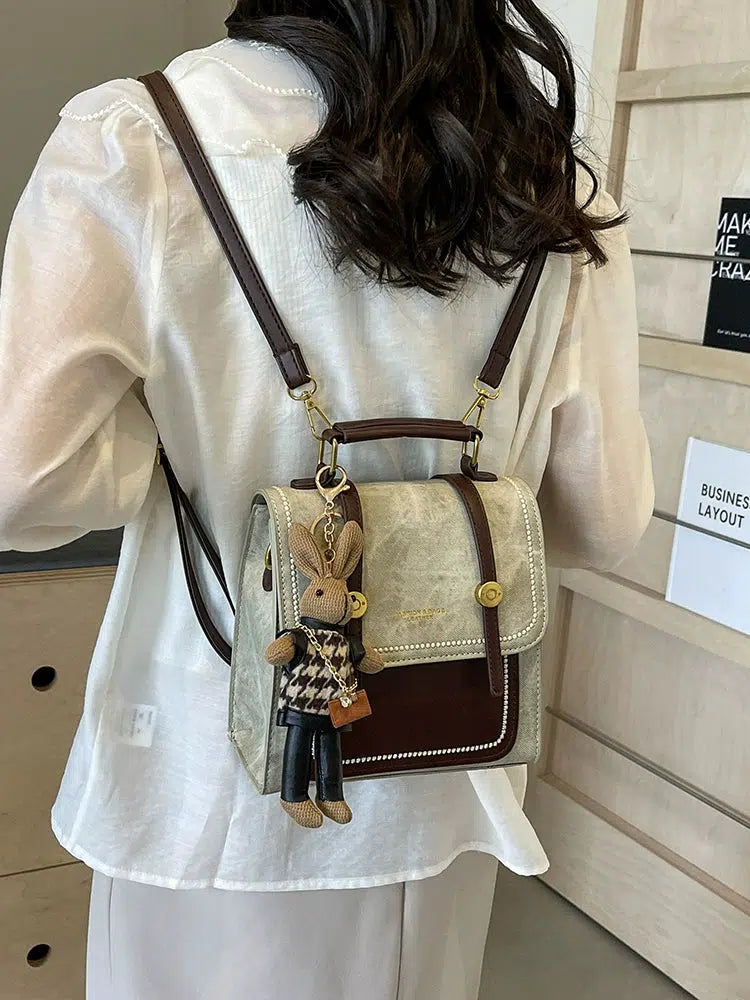 Decorative Keychain Mini Backpack