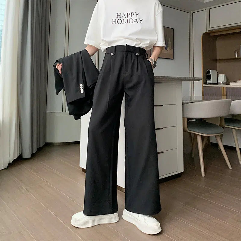 Double-breasted Casual Suit