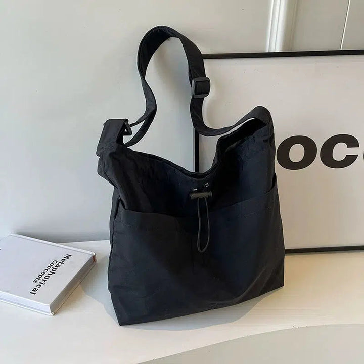 Drawstring Casual Shoulder Bag