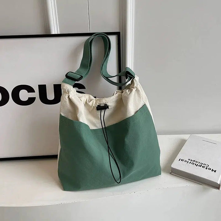 Drawstring Casual Shoulder Bag