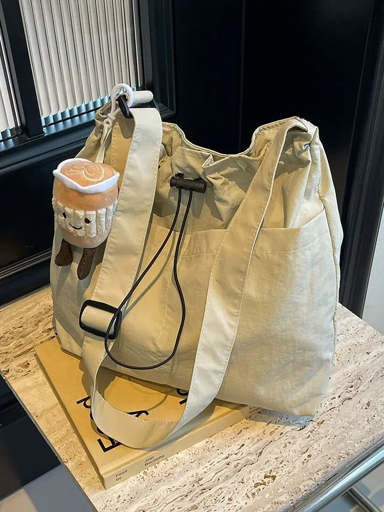 Drawstring Casual Shoulder Bag