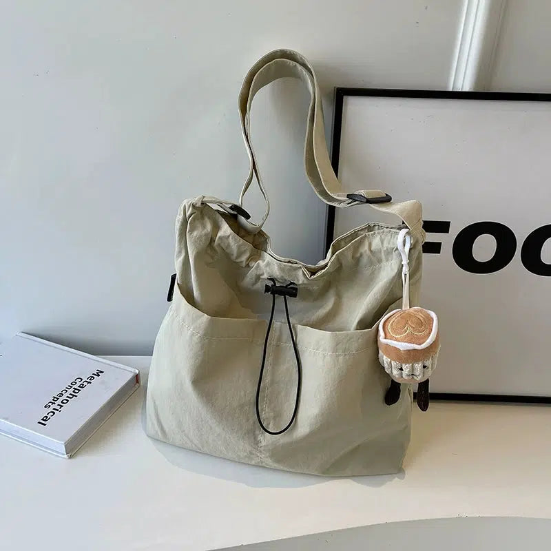 Drawstring Casual Shoulder Bag