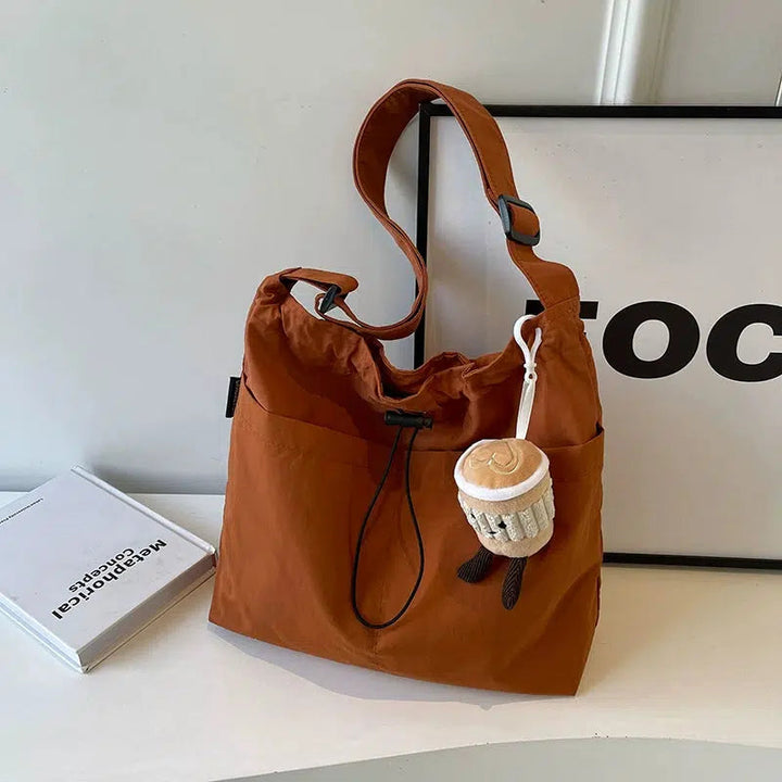 Drawstring Casual Shoulder Bag