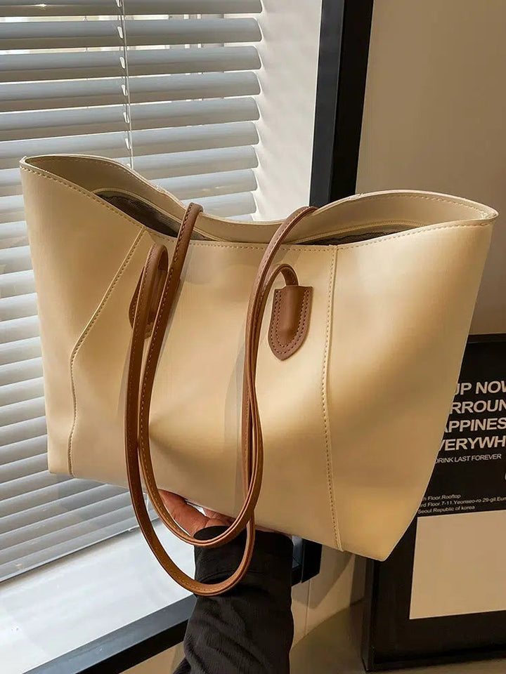 Dual Handles Tote Bag