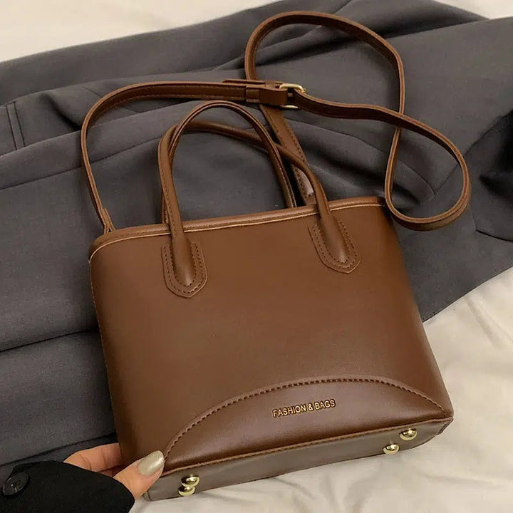 Elegant Bucket Shaped Handbag