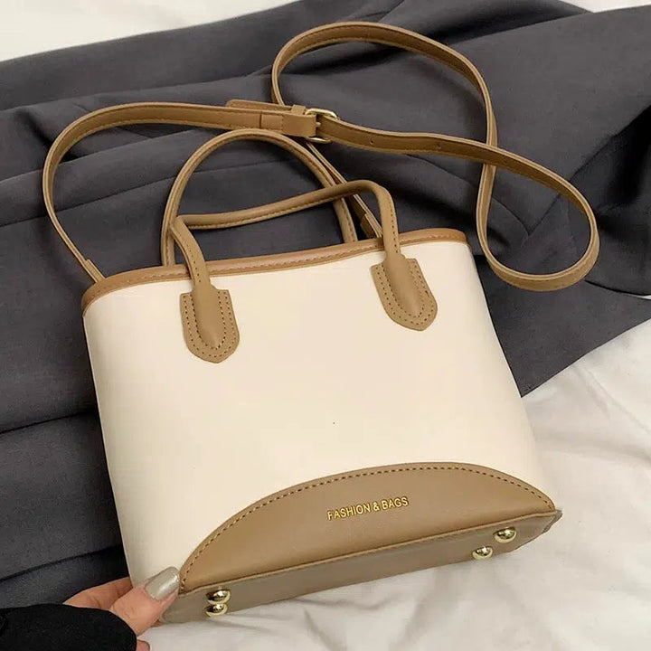 Elegant Bucket Shaped Handbag