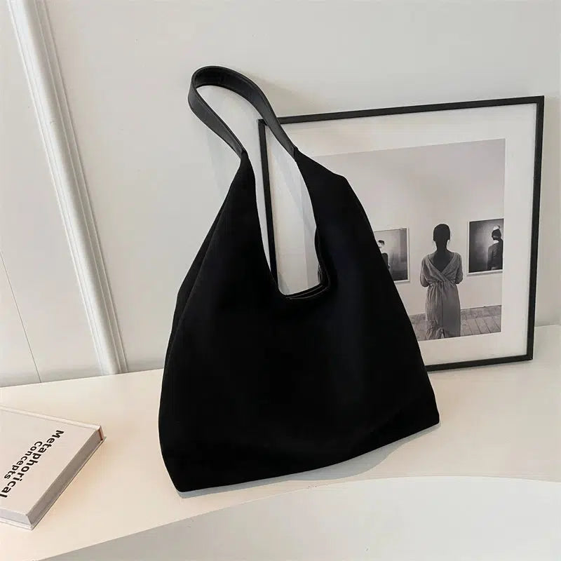 Elegant Suede Tote Bag