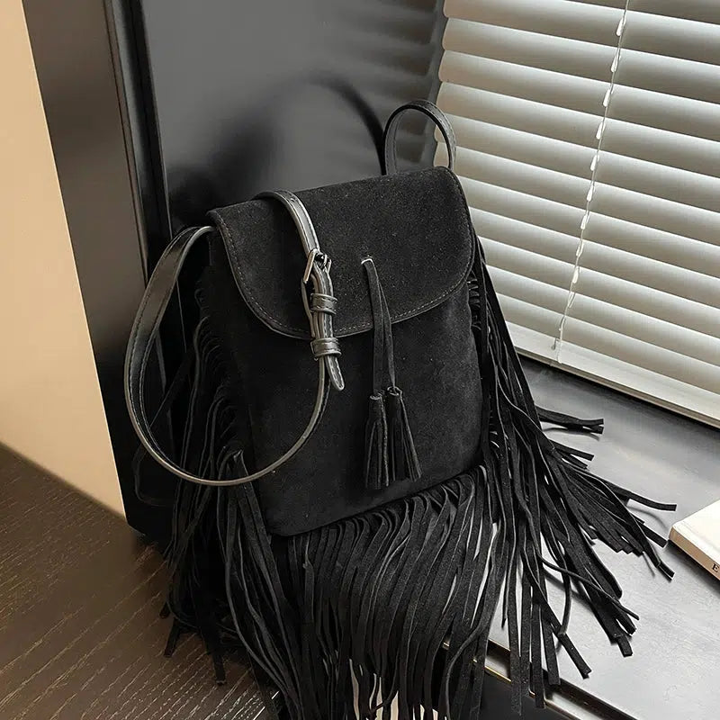 Fringe Tassel Crossbody Bag