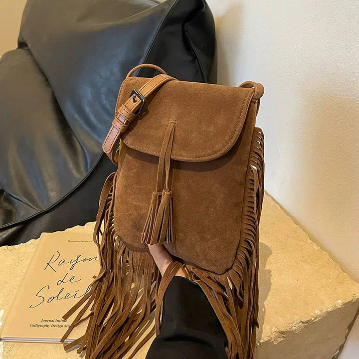 Fringe Tassel Crossbody Bag