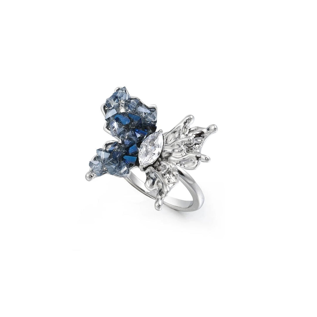 Gradient Butterfly Ring