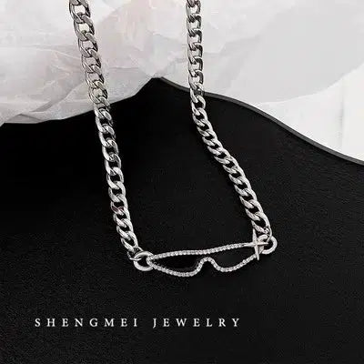 Heart Charm Chain Necklace