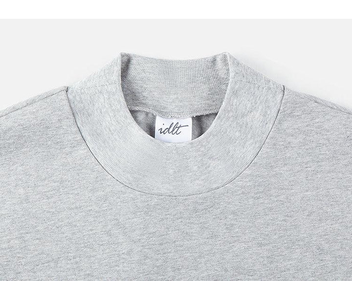 High Neck Long Sleeve T-shirt