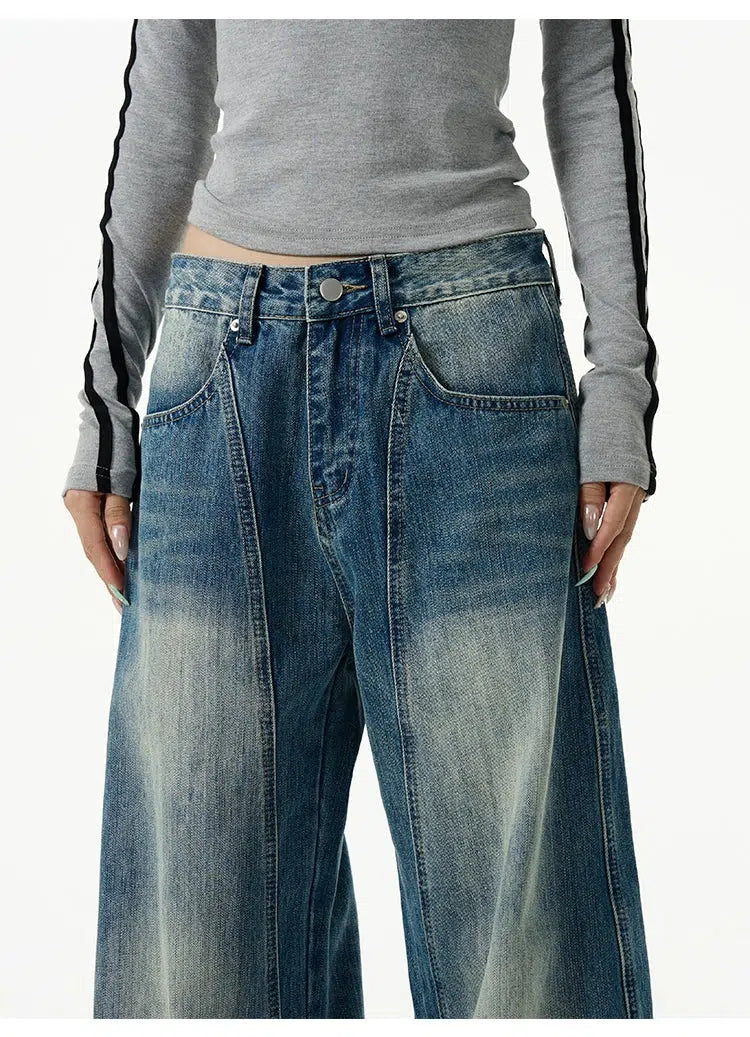 High Street Wide-leg Jeans