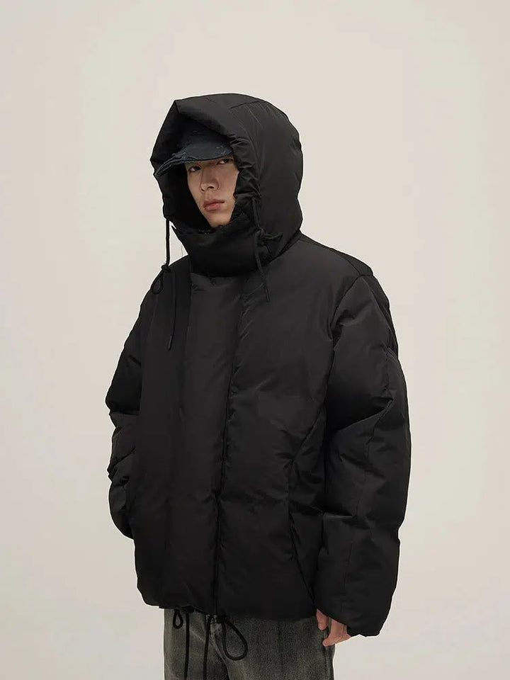Hooded Cotton Puffer Jacket